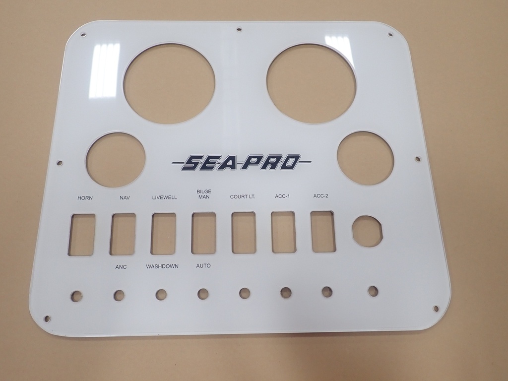 Sea Pro Dash Instrument Panel 210CC and others | Flounder Pounder Marine
